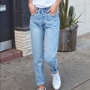 Boyfriend Blue Jeans